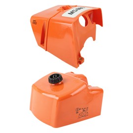 Carbhub 1122 080 1604 Cylinder Shroud Cover and Air Filter Cover Kit Fit for Stihl MS660 MS650 066 FM3-5 Replace 1122 080 1604, 1122 140 1002