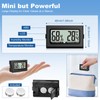 Pixelure Thermometer Hygrometer Humidity Meter Mini Digital Temperature Room Thermometer
