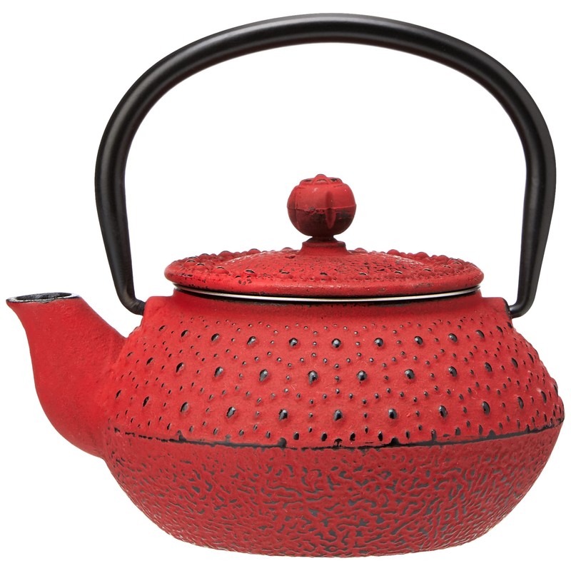 IBILI Cast Iron Hanoi Teapot, 0.3 Litres, Enamel Interior, Induction