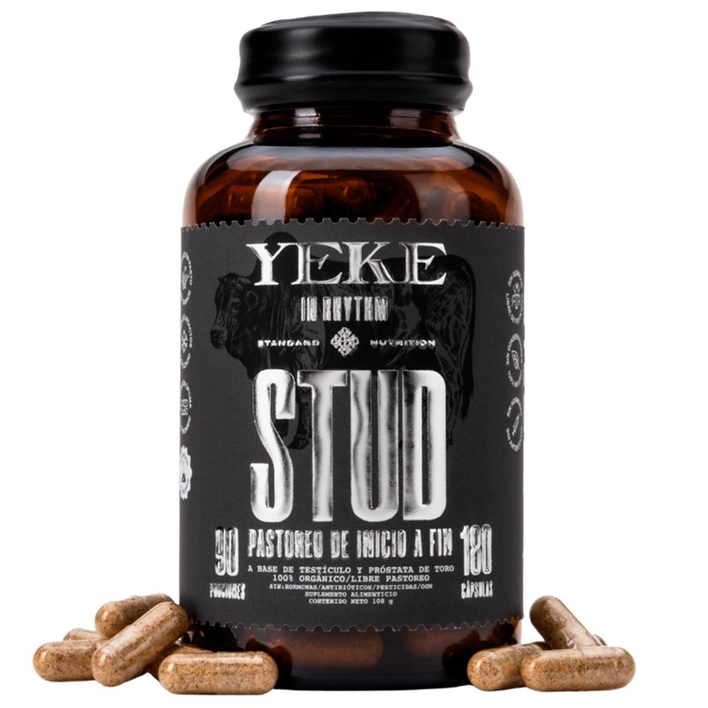 Suplemento Masculino 100% Orgánico Con Órganos Reproductores Toro STUD YEKE