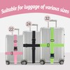Luggage Straps - Suitcase Straps, Adjustable Luggage Belt, Thickened Packing