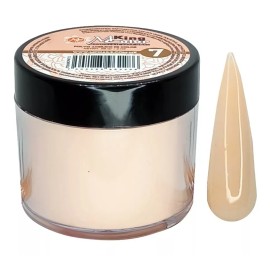 Mc Nails Polvo Acrilico Nude 2 Oz, Maquillaje De Almendra, Mc Nails Color 7