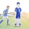 LZKW Inflatable Football Dummy 40 x 160 cm 1 Piece