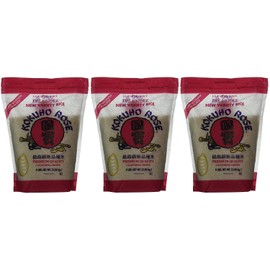 KOKUHO RICE SUSHI MBQAzn, 3 Pack (5 lbs)