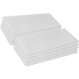 DeClean Micro Filter Cut to Size Replacement Part Compatible with Miele SF-SAC20 / SF-SAC30 3944711 (Pack of 10)