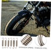 NOLITOY 6pcs Exhaust System Springs Fully Rotatable Rustproof Tension Springs
