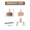YAORISE Sintered Brake Pads for EBOX 1, EBOX 2 EBOX