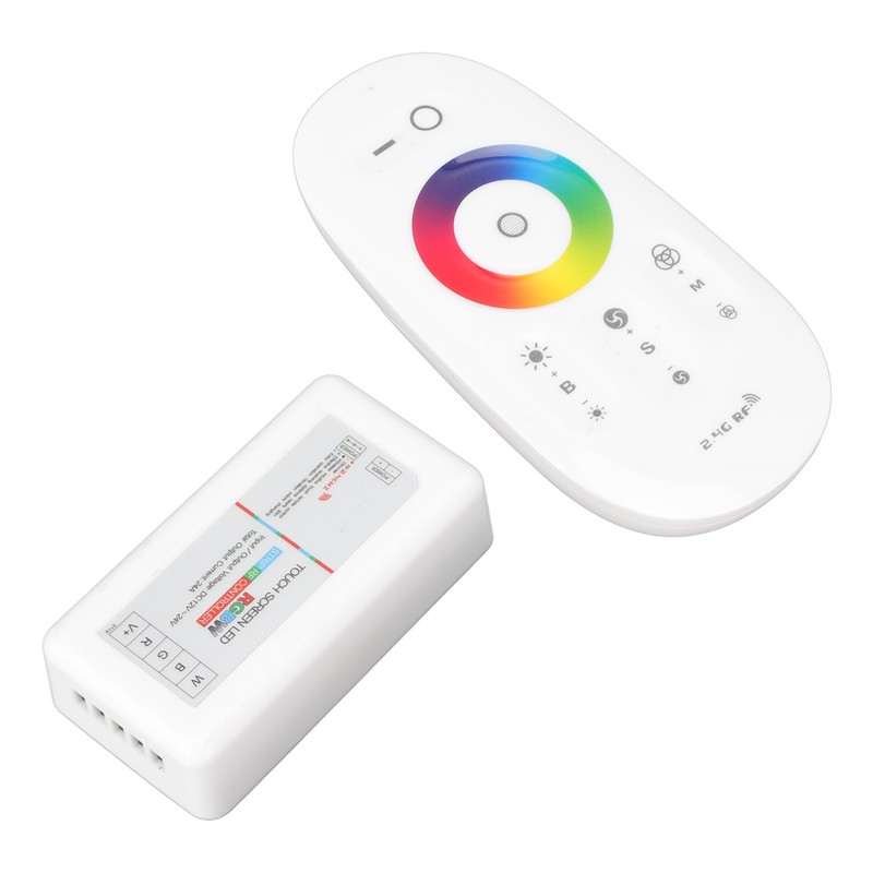 2.4G Wireless RF Touch Dimmer Switch 7 Color RGBW Dimming