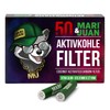 Mari & Juan 50 x Slim Activated Carbon Filters, 5.9