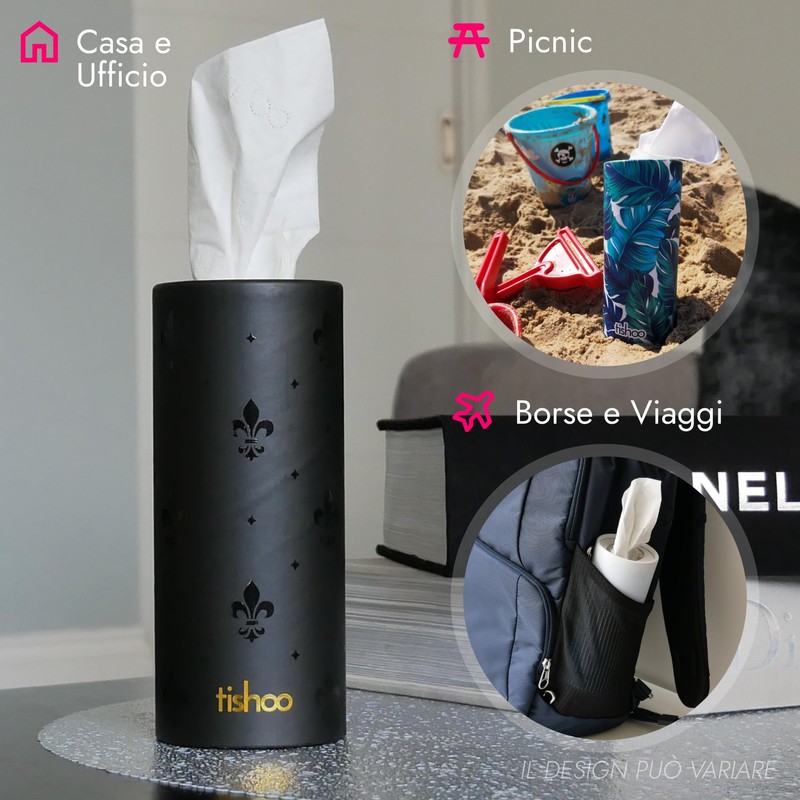 tishoo Fazzoletti Ultra Luxury a 4 Veli con Acido Ialuronico
