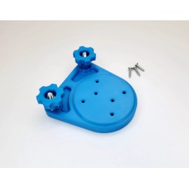 YAK Hobby 3D Garmin Striker 4 No Drill Rail Puck mount for OEM Striker 4 - BLACK - YAK HOBBY