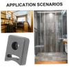 DOITOOL 8pcs Shower Door Bumper Stops Collision Sliding Door Stoppers