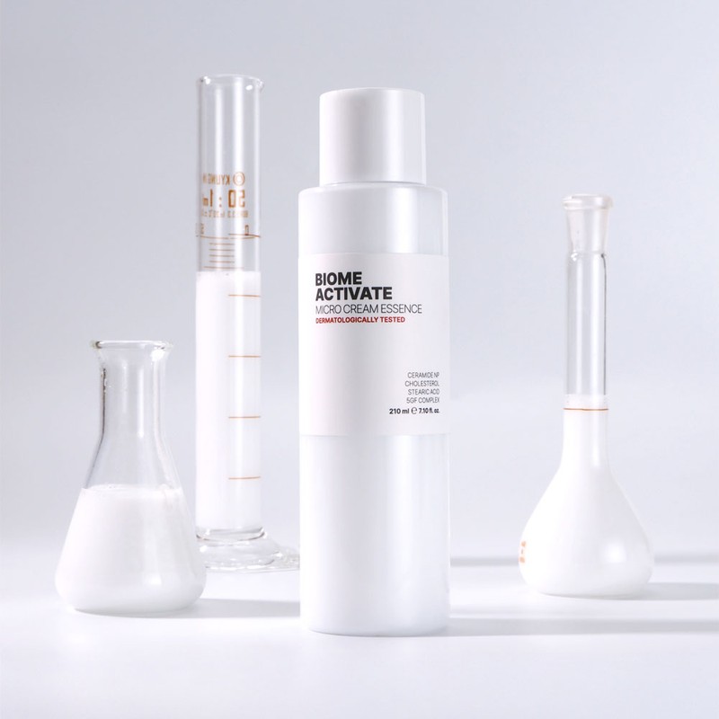 BiomeActivate [Ba Liquid] Micro Cream Essence [210ml] 24-hour moisturizing, elasticity