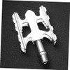 Kisangel Aluminum Alloy Bike Pedal Foldable and Easy to Install