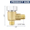 Yunziling RV Vacuum Breaker Check Valve, Replace Leaking Vacuum Breaker