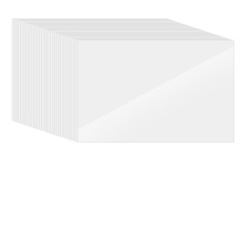 PATIKIL 4.3"x6.3" Index Card Thermal Laminating Pouches, 50Pcs 8 Mil Laminating Sheets File Card Lamination Pouch Tags for Work Permits Pass Cards