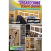 4happy Door Coat Rack for Hanging in White - Powerful