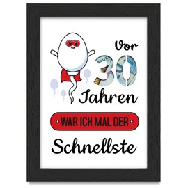 30th Birthday Money Gift, Gifts for 30th Birthday Man Woman, Birthday Money Gifts Packaging, Original Funny 30th Birthday Gift Money Picture Frame for Friends Family Colleague