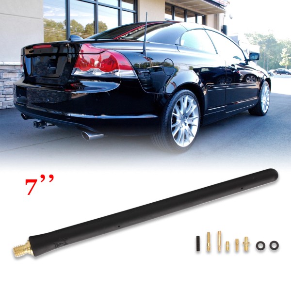 KEEPDSGN For VOLVO C70 2006-2013 7" Antenna Mast Short Rod