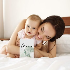 Baby Cards with Quality Packaging by Cozy Racoon - Boy and Girl - Birth Gift / Baby Shower / Pregnancy