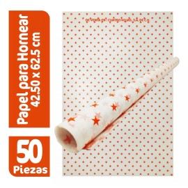 Estrella Papel Estrella Para Hornear 50 Pzas
