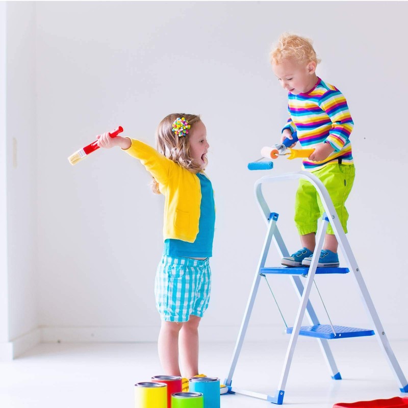 Mini Foam Paint Roller Painting Decorating Touch Up Trim Kit