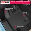 Zekzoop Floor Mats Compatible with 2024 2025 Toyota Land Cruiser