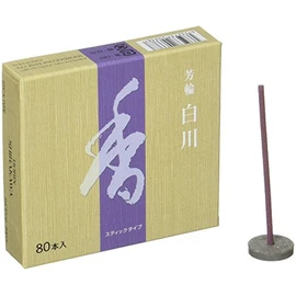 Houin Series Shirakawa Sticks, Pack of 80, 3.2 x 3.5 x 0.9 inches (83 x 9
