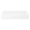 Acrylic Fruit Towel Tray Lightweight Breakfast Cheese Serving Tray with
