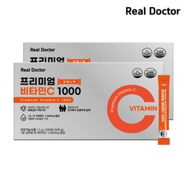 리얼닥터 프리미엄 비타민C 1000 (2g x 200포 x 2박스) Real Doctor Premium Vitamin C 1000 (2g x 200 packs x 2 boxes)