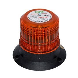 BS2T AMBER ORANGE 12-100V DC 1/2" PIPE MOUNT STROBE XENON EMERGENCY WARNING LIGHT FORKLIFT MEDIUM BEACON