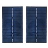 Pack of 2 ZONADAH 1.6W 5.5V Mini Solar Panel Kit,