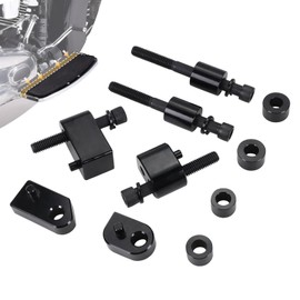 1inch &1.5inch Driver Floorboard Extensions Kit, Floorboard Spacer Extenders Fit for Harley Touring Street Glide Road Glide Electra Glide Road King 2009-2024 FL Trikes 2009-2013