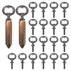 Yugada Metal Bottle Opener Kit, 20 Pcs Blank Bottle Opener
