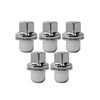 Oispyer 5PCS M14x1.5 Chrome Wheel Lug Nut 22mm Hex Compatible