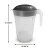 Water Pitcher, Tea Pitcher With Lid, 1.3 Gallon Pitcher, Drink