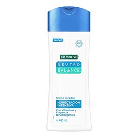 Palmolive Neutro Balance Crema Líquida Corporal Hidratación Intensiva 400 Mililitros