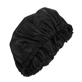 Gatuida Adjustable Large Shower Cap with Elastic Band for Long Curly Hair Stylish and Washable Bath Hat for Efficient Hair Management