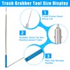 Frebuta Trash Poker Stick,48Inch Trash Picker Upper Grabber High-Duty Stainless