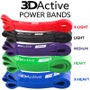 3DActive Power Resistance Band Pull Up Assist Heavy Duty Gym