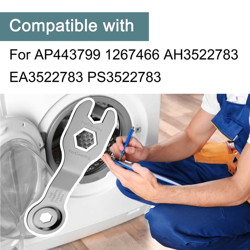 Washing Machine Washer Leg Adjustment Wrench,Open End Wrench Set,Suitable for
