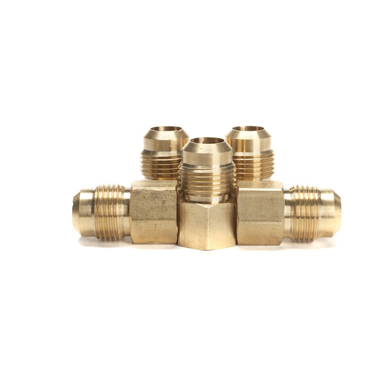 LTWFITTING Brass Flare 5/8" OD x 1/2" Female NPT Female