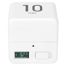 Gravity Sensor Cubic Digital Timer with Display Time Management for Home Kitchen School Office1‑3‑5‑10 Minute
