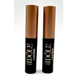 Lancôme 2-Pack Idole Lash Lifting Volumizing Mascara, travel size x 2 in box