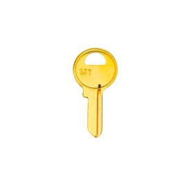 WAH YUE HING Brass Finish Key Blanks, M1 (MA1) Uncut Blank Keys, Pack of 50 Keys
