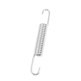 A ABSOPRO 12.5cm Length Motorcycle Main Bracket Kickstand Return Spring for CG125 Stainless Steel Silver Tone