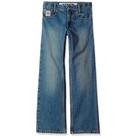 Cinch Boys' Little White Label Slim Jeans, Light Stone wash, 7S