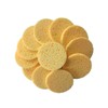 LALAFINA Natural Wood Pulp Facial Sponges Gentle Cleansing Makeup Removal