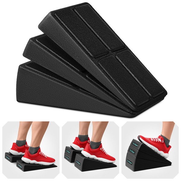 ZocoSquat Squat Wedge Set of 3-2 x 8.5° Exercise Wedges