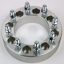 BWA 2 PCs Wheel Spacer Adapters 8x180 to 8x180 Studs 14x1.5 Thick 2" Fits Chevry GMC